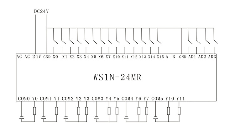 WS1N-24MR-AC-K